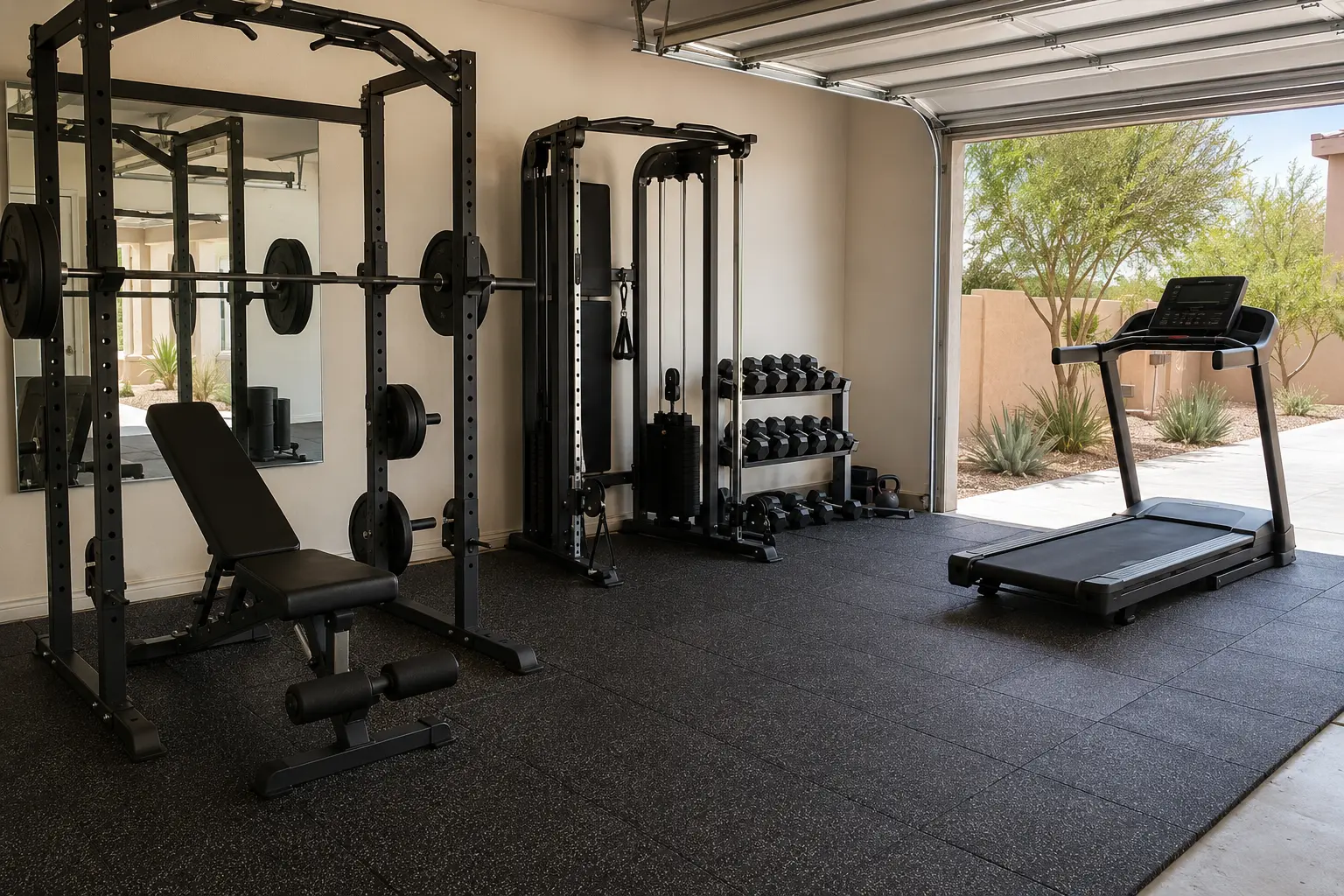 Fitness equipment assembly Phoenix