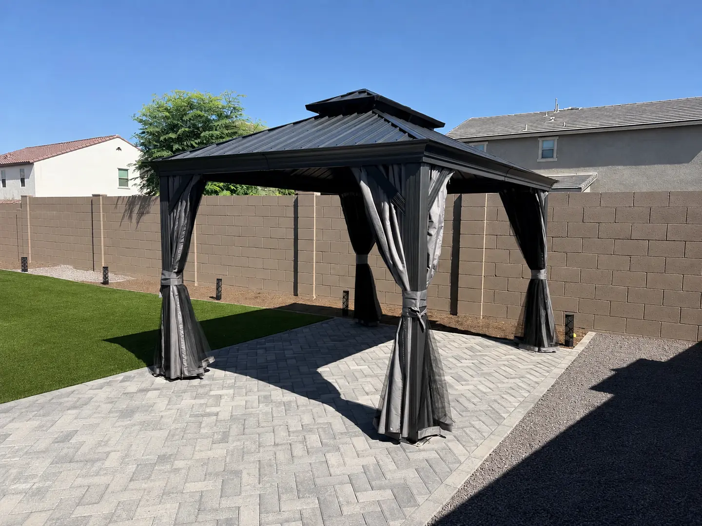 Gazebo assembly project in Phoenix