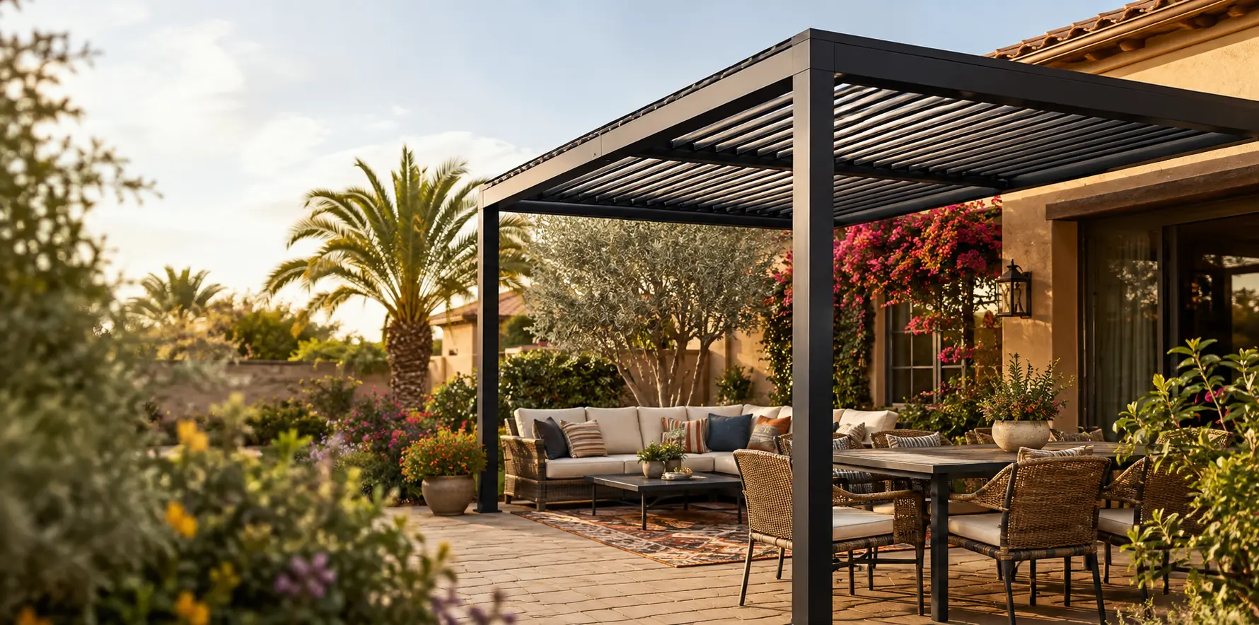 Professional pergola assembly in Phoenix